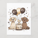 Suche nach labrador geburtstag karten Braun
