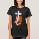 Suche nach der löwe und das lamm tshirts Christlich