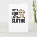 Suche nach niedlicher sloth karten Liebe