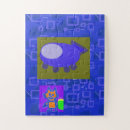 Suche nach raumschiff puzzle Blau