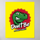 Suche nach t rex cartoon poster Lustig
