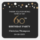 Suche nach geburtstag 60 aufkleber Sechzigste