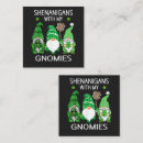 Suche nach glückliches kleeblatt visitenkarten St patricks tag