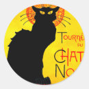 Suche nach le chat noir aufkleber Schwarze katze