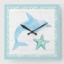 Suche nach delphin wanduhren Aquarell