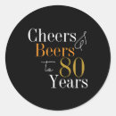 Suche nach 80 geburtstag aufkleber Für ihn