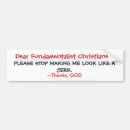 Suche nach gott spaß autoaufkleber Christentum