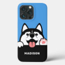 Suche nach sibirischer husky iphone hüllen Haustiere