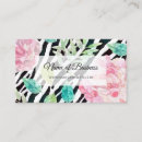 Suche nach rosa zebramuster visitenkarten Zebradruck