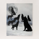 Suche nach wilder wolf puzzle Schnee