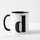 Suche nach mit monogramm d tassen Modern