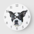 Suche nach boston terrier wanduhren Lustig