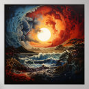 Suche nach yin yang kunst poster Farbig