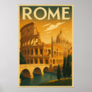 Suche nach rom tourismus poster Vintag