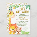 Suche nach safarigeburtstags party einladungen Safaritiere