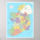 Suche nach irland karte poster Reise