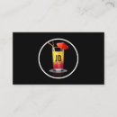 Suche nach regenschirm visitenkarten Barkeeper