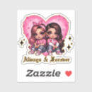 Suche nach freundinnen aufkleber Niedlich