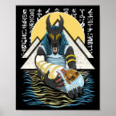 Suche nach ägyptische hieroglyphen poster Anubis