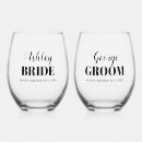 Suche nach hochzeit gläser Bräutigam