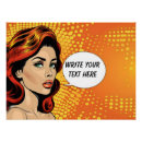 Suche nach comic mädchen poster Vintag