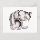 Suche nach schwarze katze postkarten Tierliebhaber