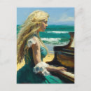 Suche nach frau dem strand poster Blond
