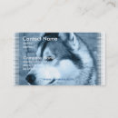 Suche nach sibirischer husky visitenkarten Alaskischer malamute