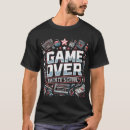 Suche nach das spiel vorbei tshirts Retro