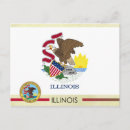 Suche nach illinois flagge postkarten Usa