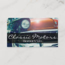 Suche nach vintage autos visitenkarten Professionell