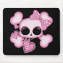Suche nach rosa schädel mousepads Gekreuzte knochen