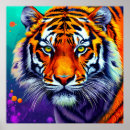 Suche nach bunter tiger poster Wild