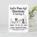 Suche nach hund einladungen Einfach