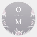 Suche nach der silbernen hochzeit aufkleber Monogramm