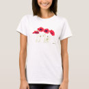 Suche nach mohnblumen tshirts Aquarell