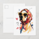 Suche nach cooler hund postkarten Hund mit sonnenbrille