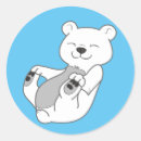 Suche nach eisbären aufkleber Für kinder