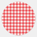 Suche nach roter gingham aufkleber Muster