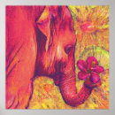 Suche nach roter elefant poster Rosa