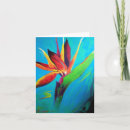Suche nach paradiesvogel karten Mit blumen
