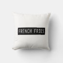 Suche nach pommes frites kissen Typografie