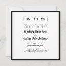 Suche nach modern save the date Typografisch