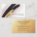 Suche nach pinsel visitenkarten Gold