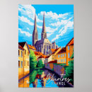 Suche nach chartres poster Vintag