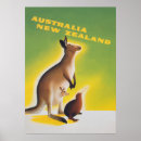 Suche nach australien känguru poster Retro