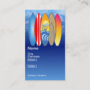 Suche nach surfen visitenkarten Surfender lehrer