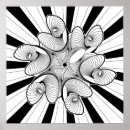 Suche nach optical illusion poster Black