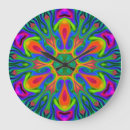 Suche nach psychedelic wanduhren Rainbow