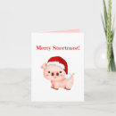 Suche nach rosa schweine karten Weihnachten